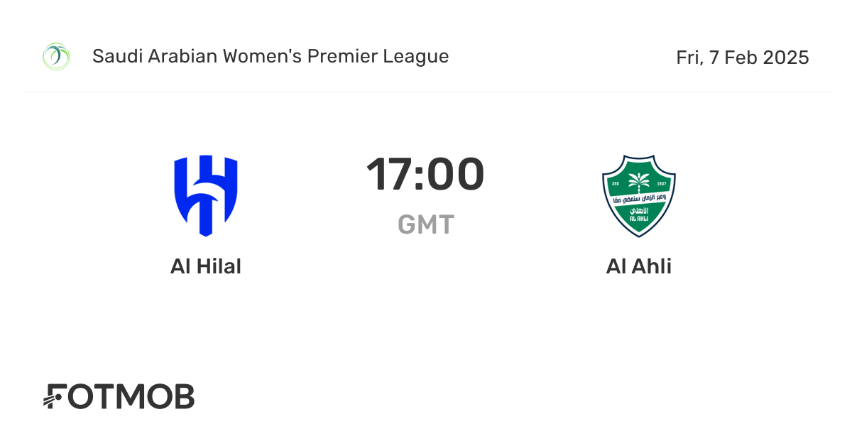 Al Hilal vs Al Ahli - live score, predicted lineups and H2H stats