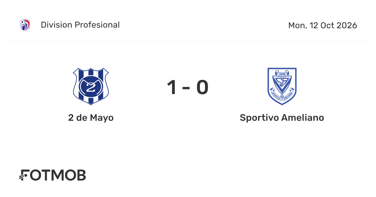 Imagem ilustrativa sobre 2 de Mayo perde 0 a 1 para San Lorenzo e fica em situação delicada na tabela
