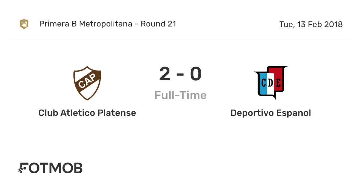 Deportivo Espanol vs San Telmo - live score, predicted lineups and