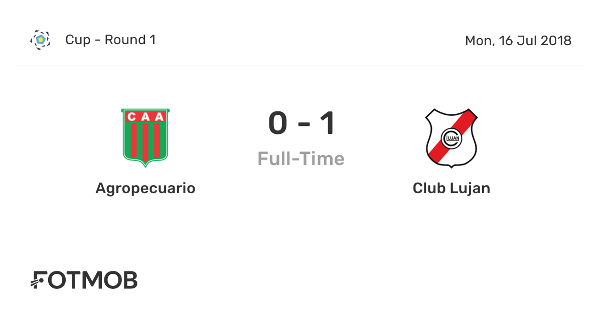 Sportivo Italiano vs Club Luján live score, H2H and lineups