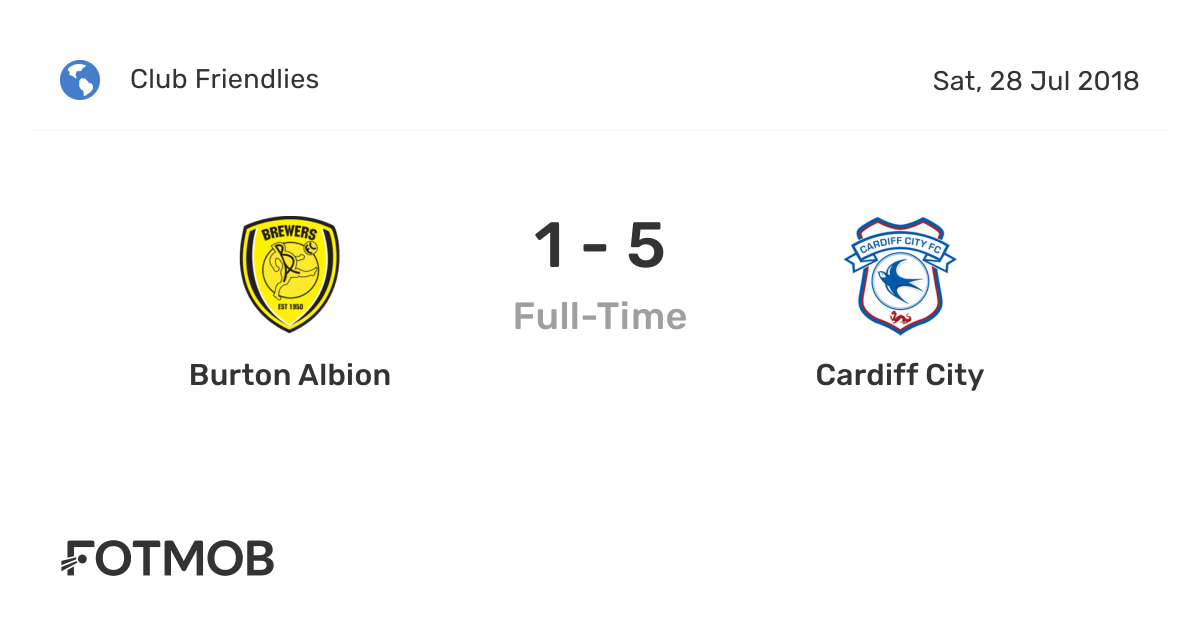 Cardiff City 0-1 Albion
