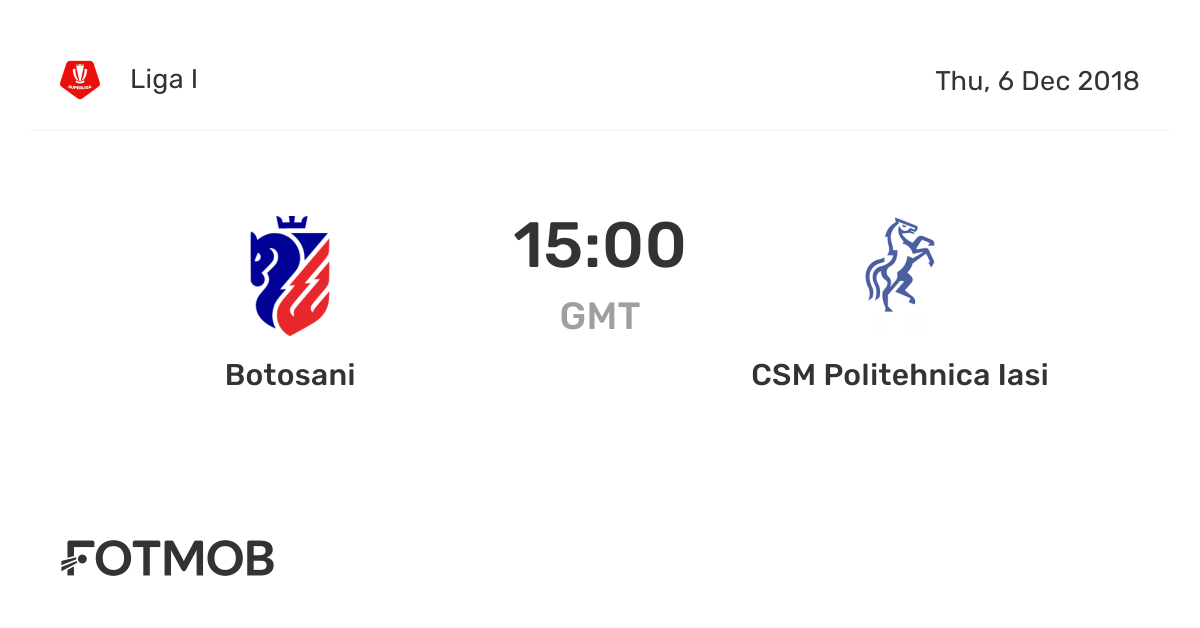 Botosani vs CSM Politehnica Iasi