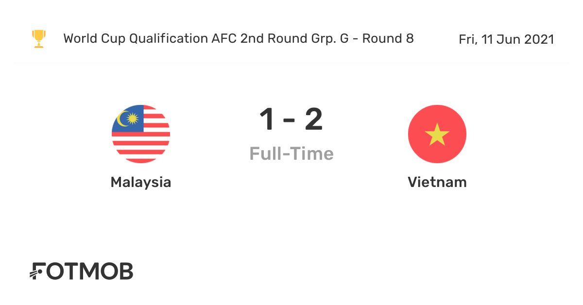 Malaysia vs vietnam time