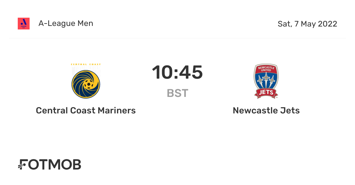 Central Coast Mariners vs Newcastle Jets live score, predicted