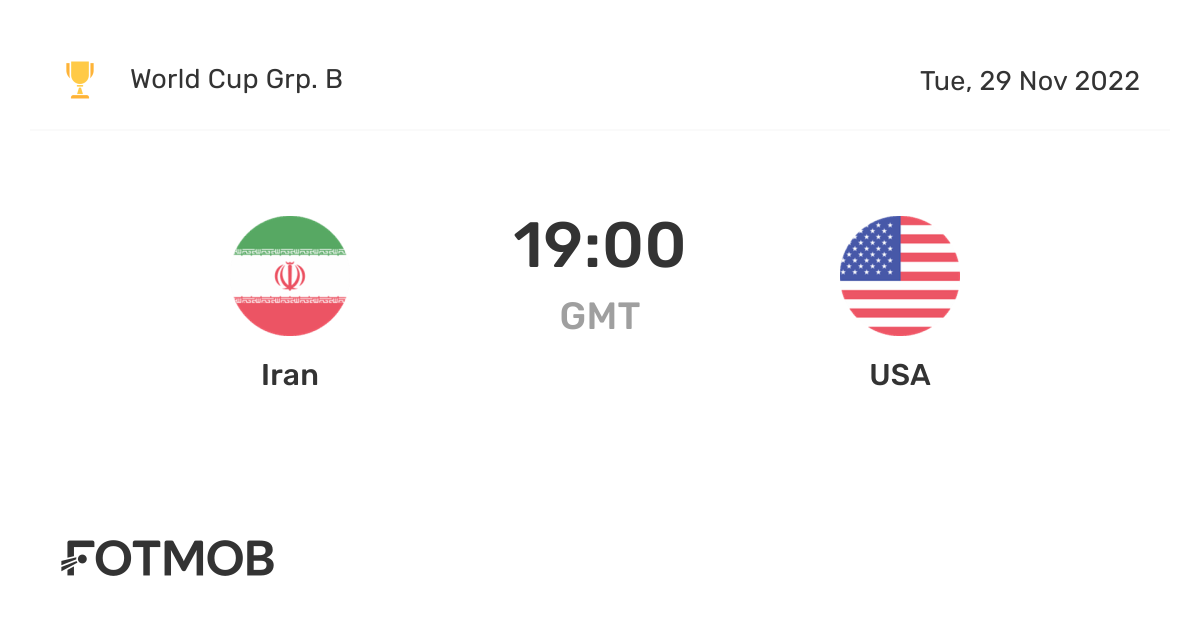Iran vs USA live score, predicted lineups and H2H stats