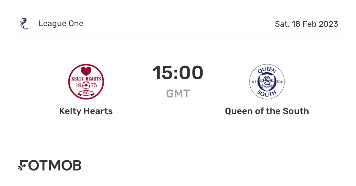 Kelty Hearts vs Queen of the South live score, predicted lineups and