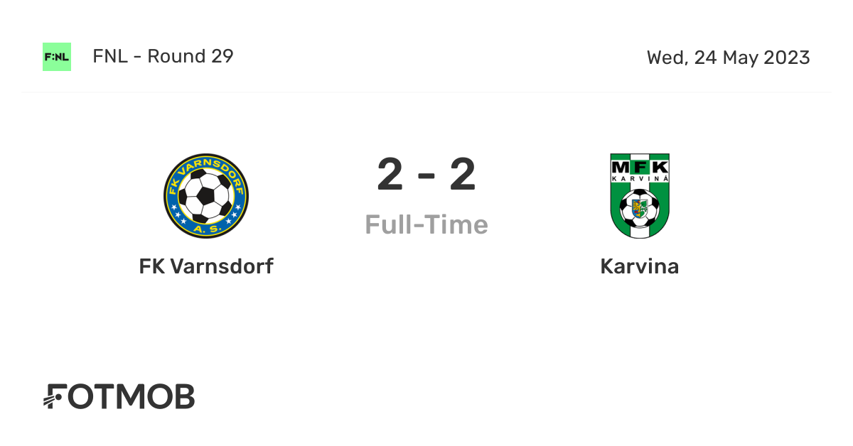 FK Varnsdorf vs Slavia Prague B - live score, predicted lineups