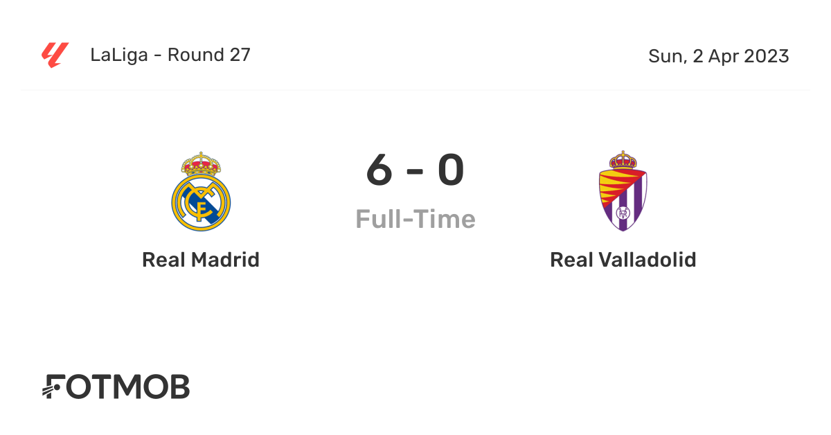 Classificações do Real Madrid x Sevilla