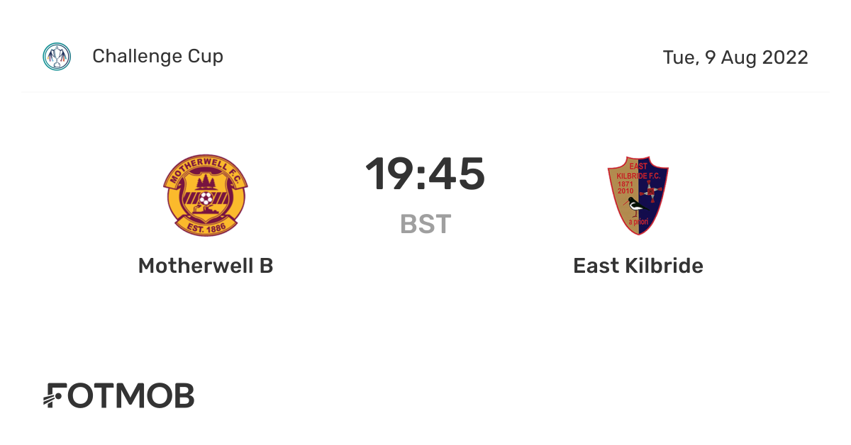 Motherwell B vs East Kilbride live score, predicted lineups and H2H
