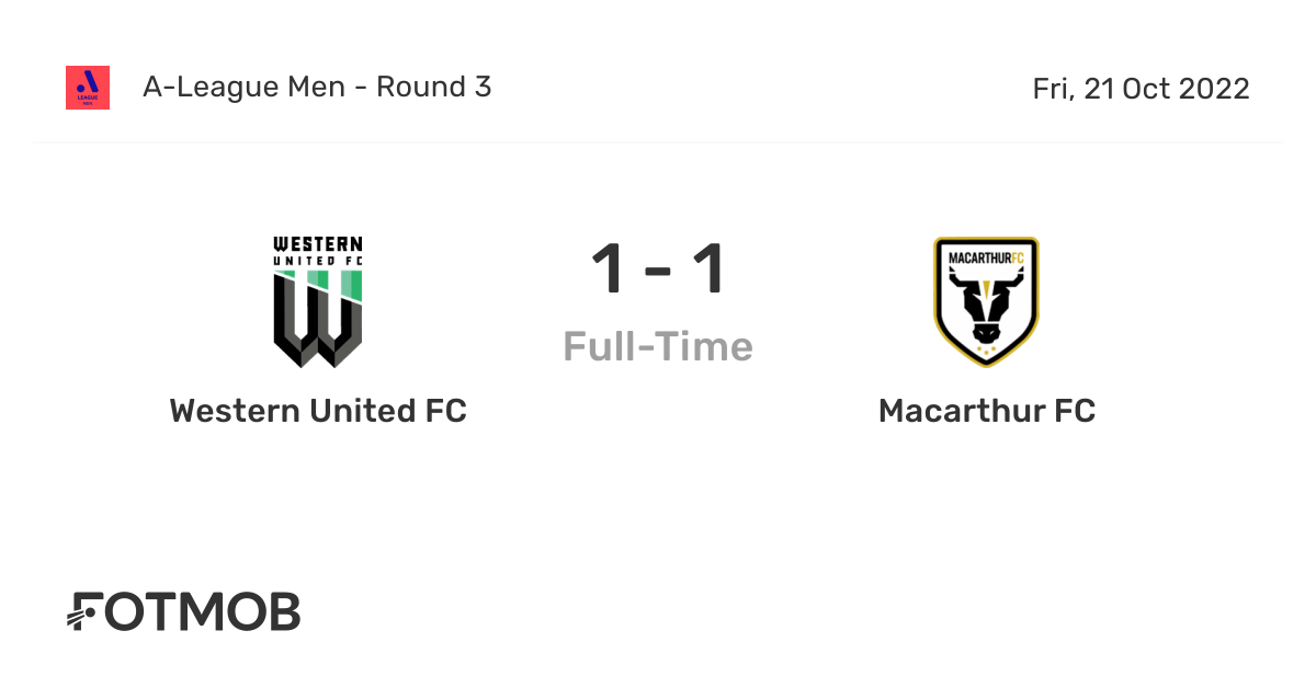 Western United FC vs Macarthur FC live score, predicted lineups and