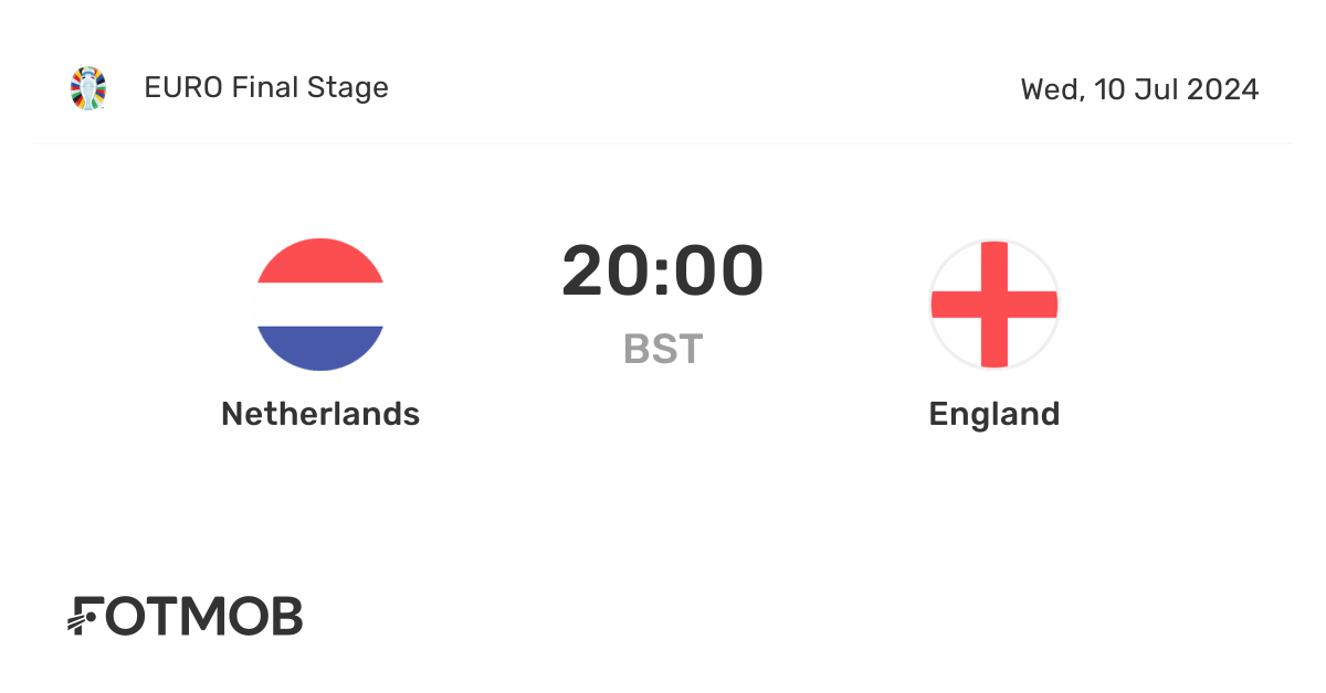 Nederland tegen Engeland live score, voorspelde opstellingen en H2H