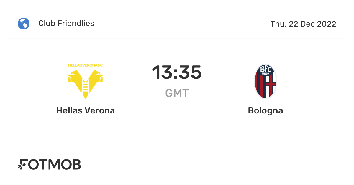 Hellas Verona vs Bologna live score, predicted lineups and H2H stats.