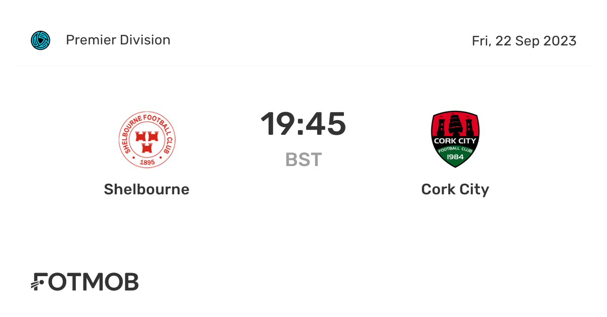 Shelbourne vs Cork City live score, predicted lineups and H2H stats