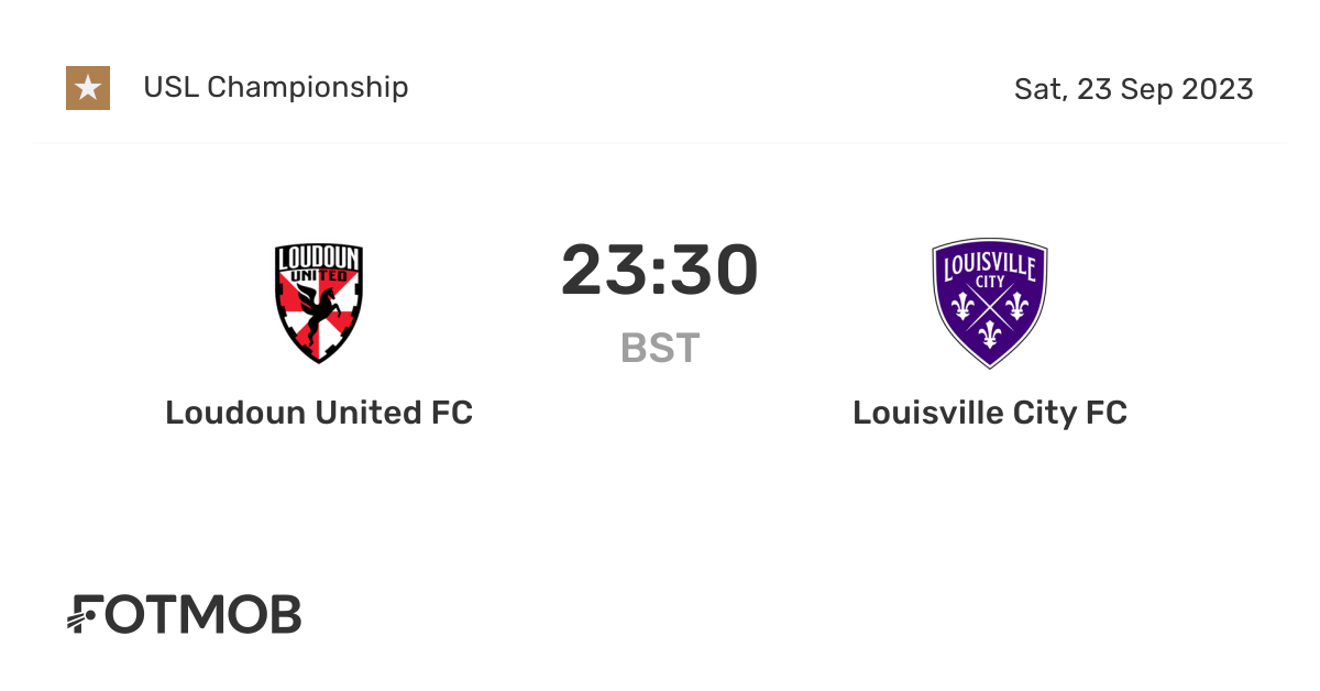 Loudoun United FC vs Louisville City FC live score, predicted lineups