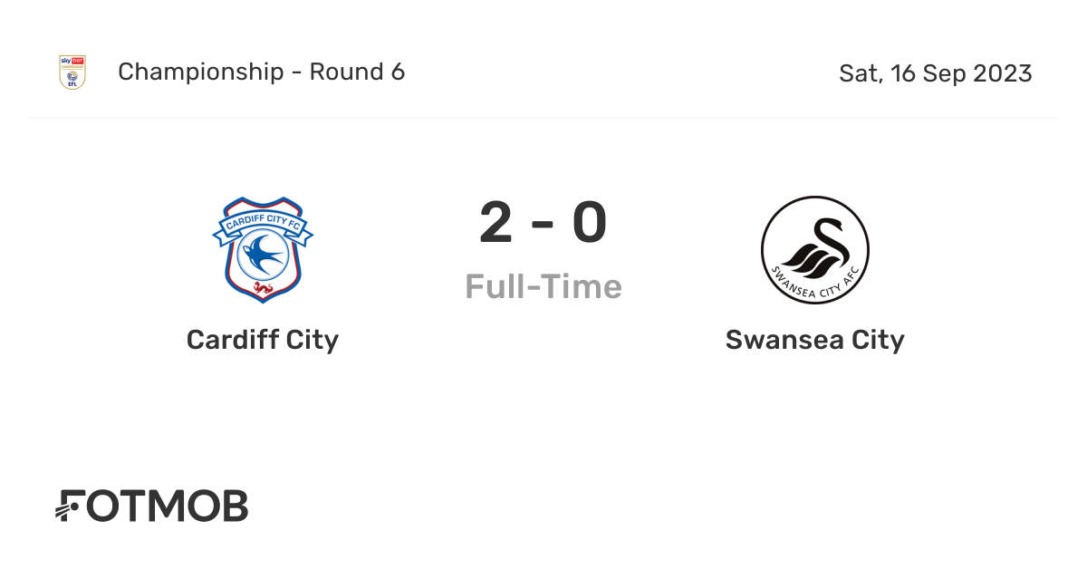 Cardiff City v Swansea City LIVE: team news & score update