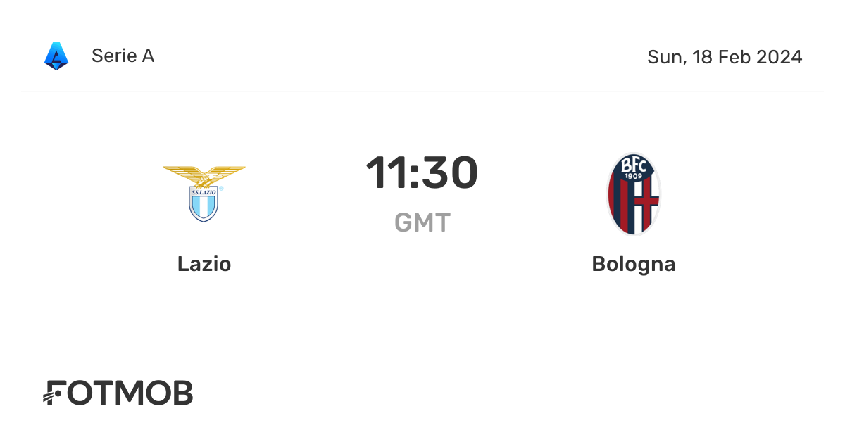 Lazio vs Bologna marcador en vivo, alineaciones previstas y