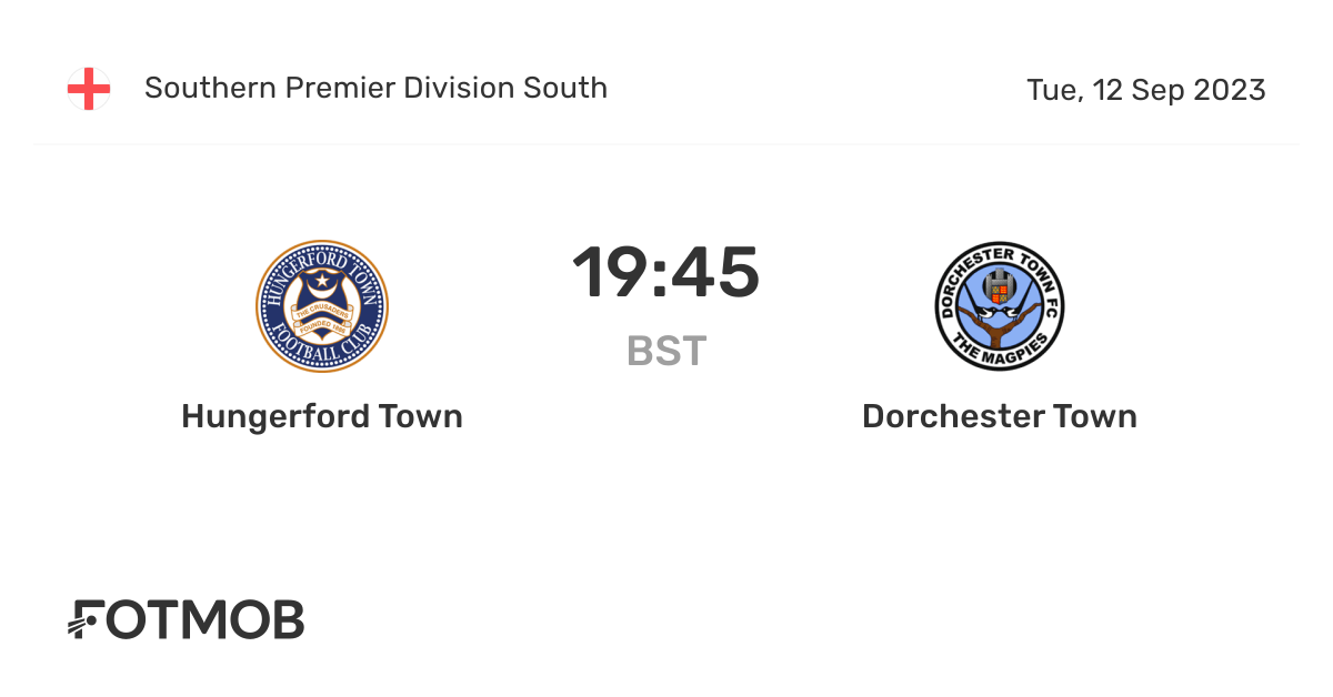 Hungerford Town vs Dorchester Town live score, predicted lineups and