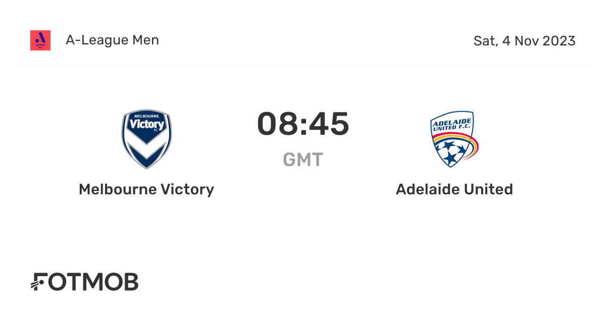 Melbourne Victory vs Adelaide United live score, predicted lineups