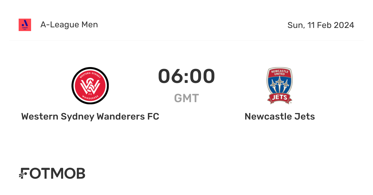 Western Sydney Wanderers FC vs Newcastle