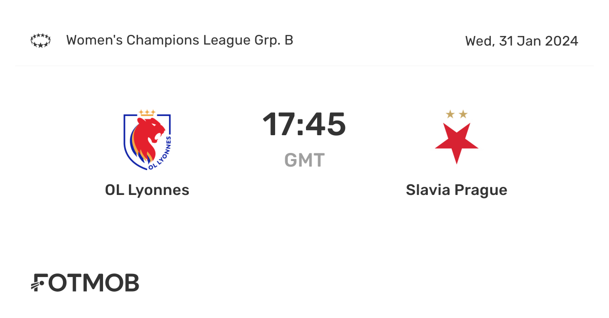 Lyon vs Slavia Prague marcador en vivo, alineaciones previstas y