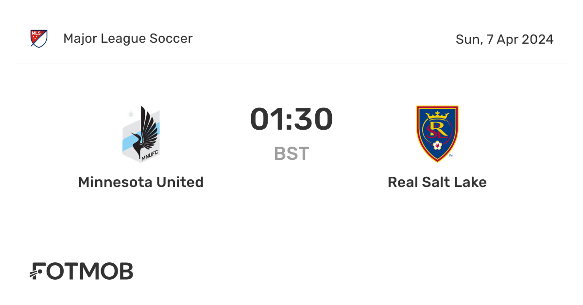 Minnesota United vs Real Salt Lake live score, predicted lineups and H2H stats