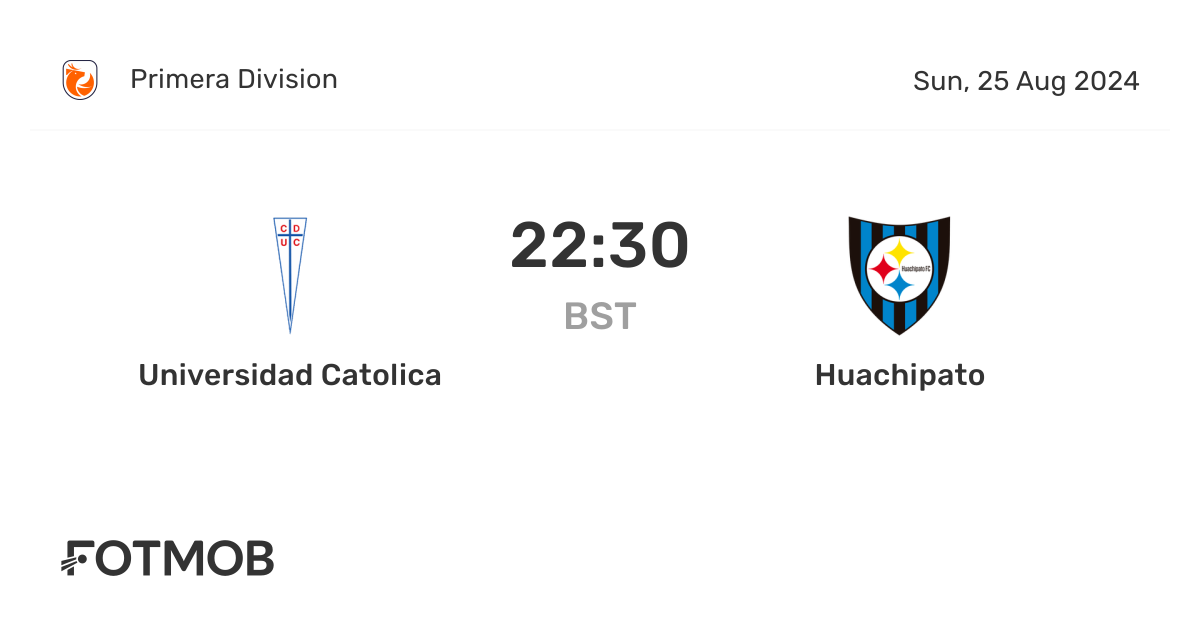 Universidad Catolica x Huachipato - placar ao vivo, escalações ...
