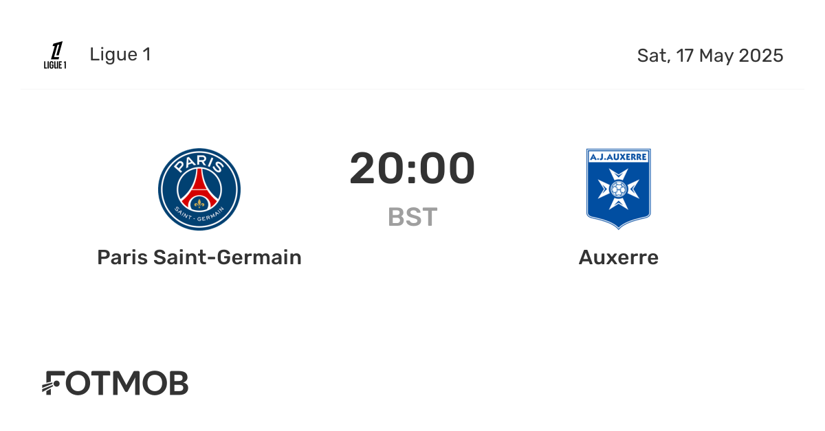 AJ AUXERRE - PARIS SAINT-GERMAIN (1 - 2) - Résumé - (AJA - PSG) / 2022-2023