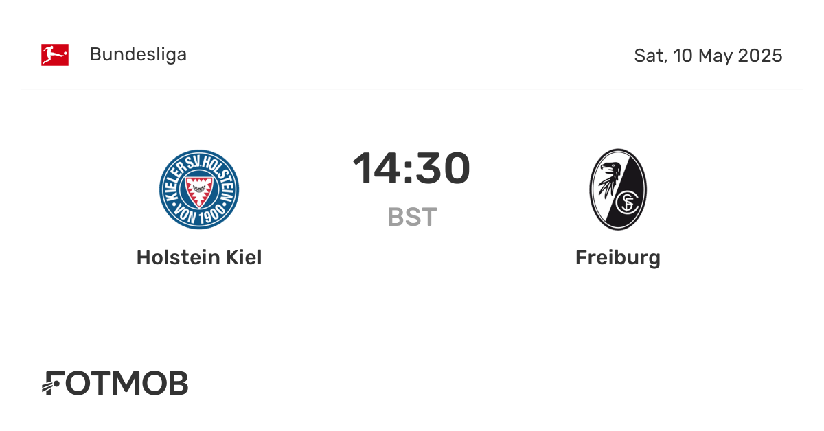 Holstein Kiel x Freiburg - placar ao vivo, escalações prováveis e ...