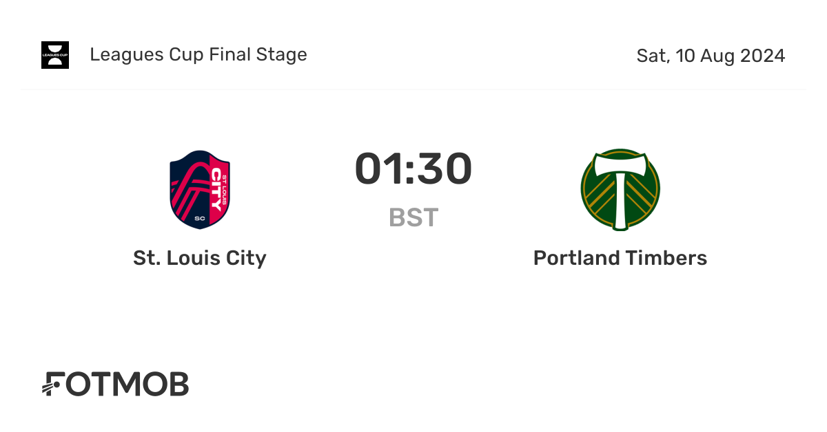 St. Louis City vs Portland Timbers - marcador en vivo, alineaciones ...
