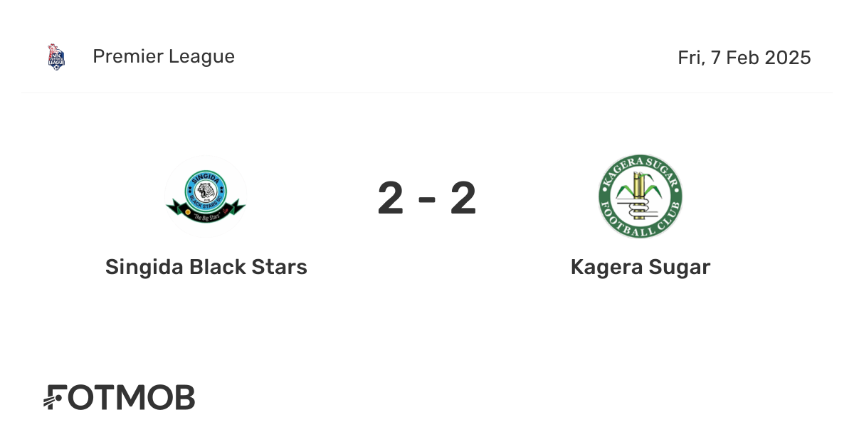 Singida Black Stars vs Kagera Sugar - live score, predicted lineups and ...