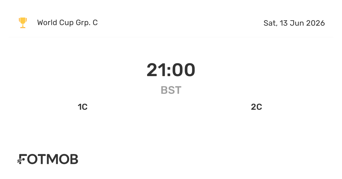 1C vs 2C - live score, predicted lineups and H2H stats