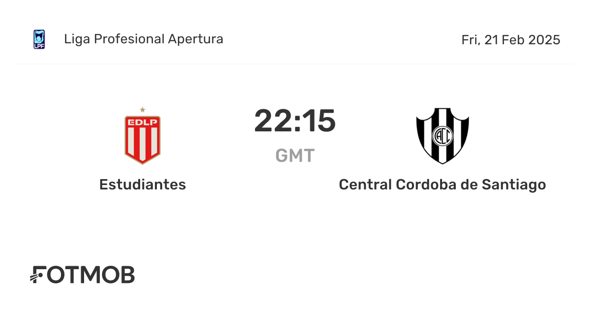Estudiantes vs Central Cordoba de Santiago - live score, predicted ...