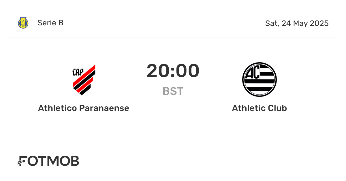 Athletico Paranaense x Athletic Club - placar ao vivo, escalações ...