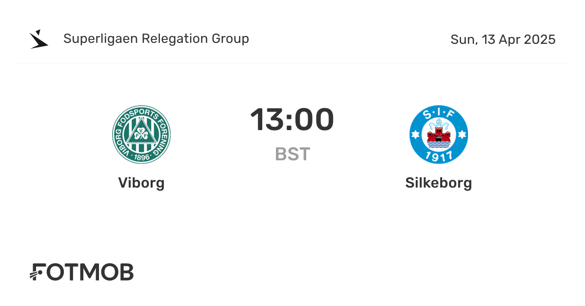 Viborg x Silkeborg - placar ao vivo, escalações prováveis e ...