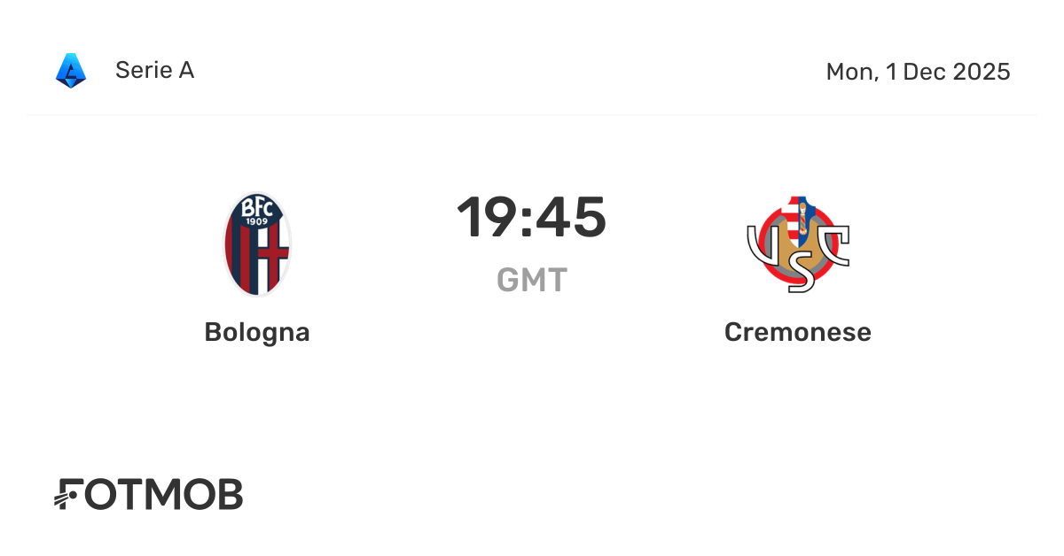 Bologna vs Cremonese - marcador en vivo, alineaciones previstas y ...