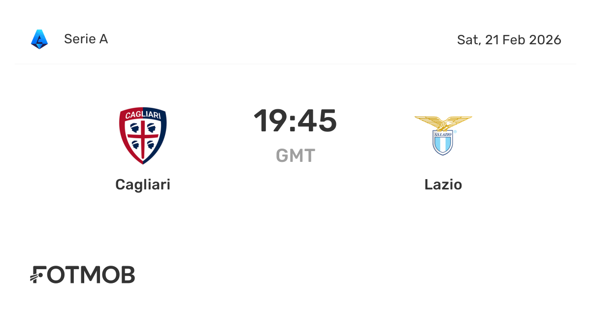 Cagliari vs Lazio - marcador en vivo, alineaciones previstas y ...