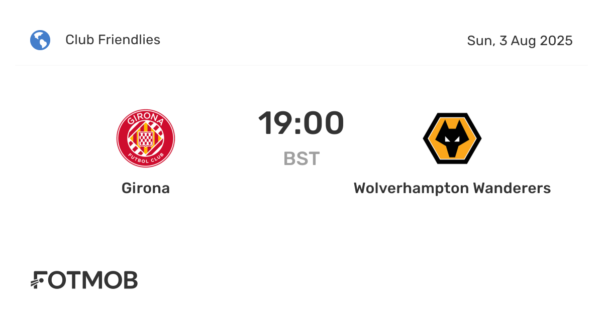 Girona vs Wolves - live score, predicted lineups and H2H stats