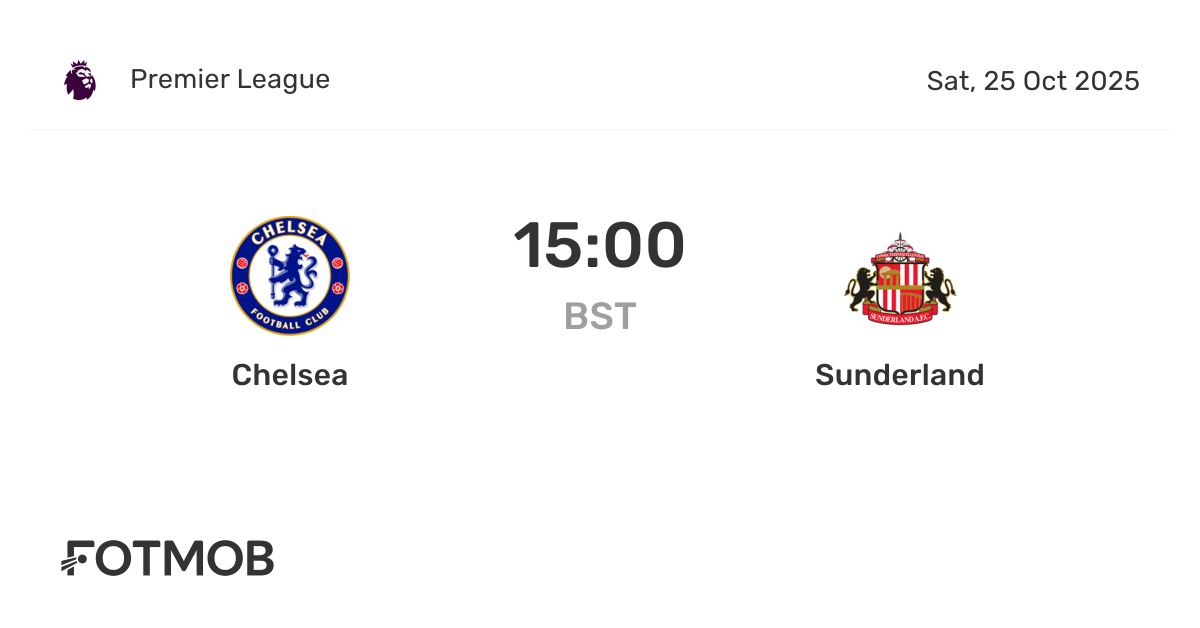 Chelsea gegen Sunderland - live Ergebnisse, voraussichtliche ...