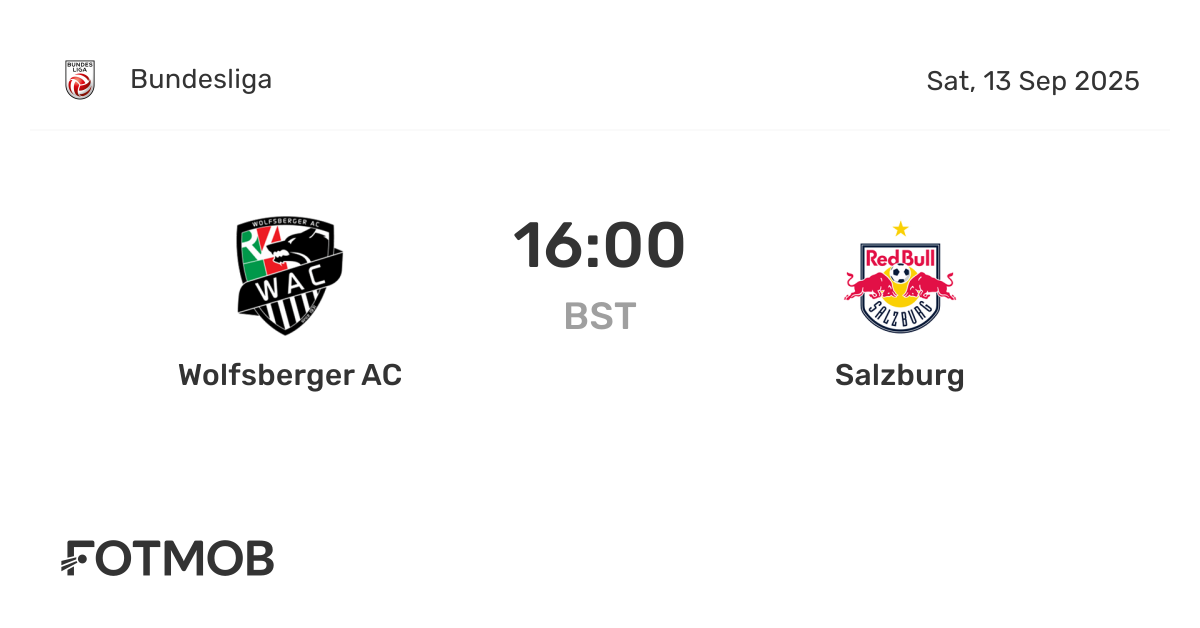 Wolfsberger AC vs Salzburg - marcador en vivo, alineaciones previstas y ...