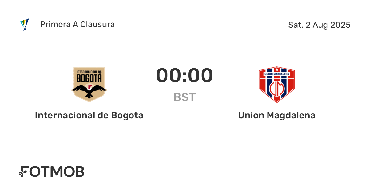 La Equidad vs Union Magdalena - live score, predicted lineups and H2H stats