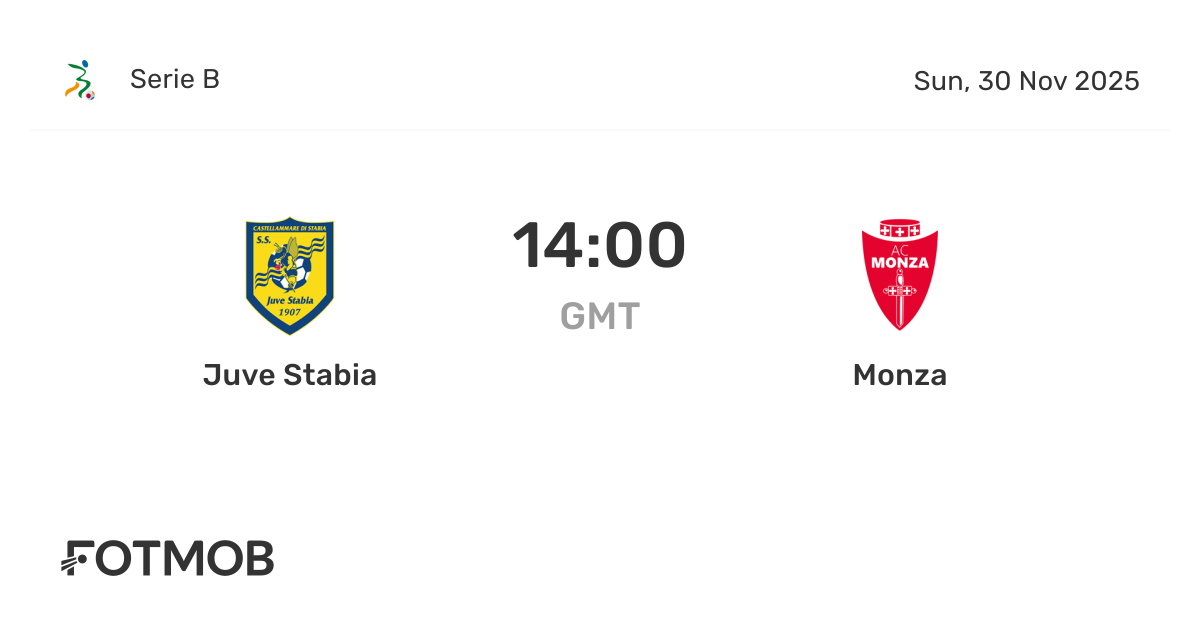 Juve Stabia contre Monza - score en direct, compositions probables et ...