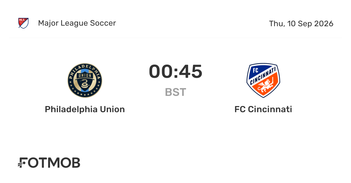 Philadelphia Union vs. FC Cincinnati: Preview, Lineups, and How to Watch