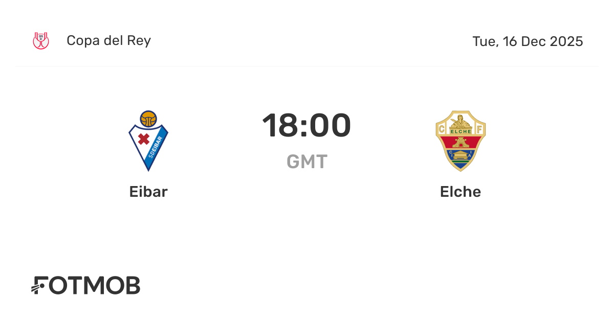 Eibar vs Elche - skor langsung, susunan pemain prediksi, dan statistik H2H