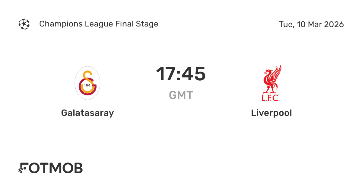 갈라타사라이 vs 리버풀 프리뷰 이미지