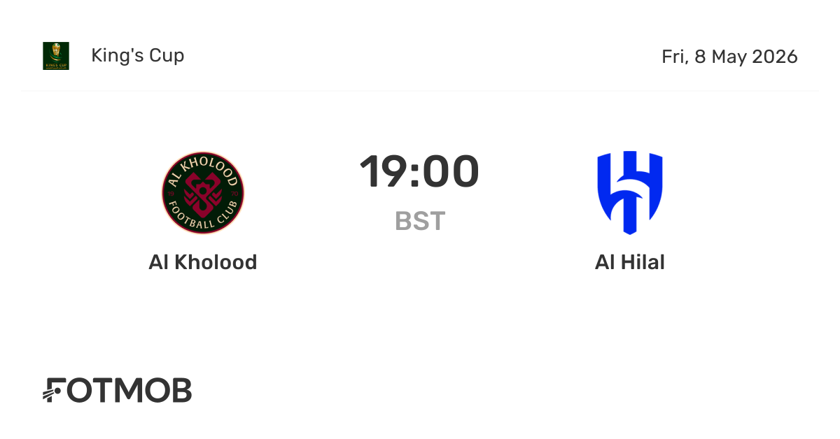 Al Kholood x Al Hilal - placar ao vivo, escalações prováveis e ...